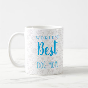 De beste hond ter wereld, mama! (aanpasbaar) koffiemok