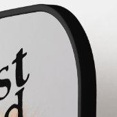 De beste hond vader Shih Tzu Niet Vaderdag Pickleball Paddle (Links Detail)