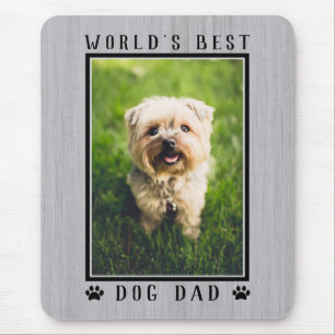 De beste hond van Rustic World schildert foto Muismat
