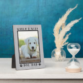 De beste hond van Rustic World schildert foto van Fotoplaat (Zijkant)