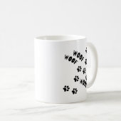 De beste hondenmoeder ter wereld koffiemok (Voorkant rechts)