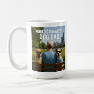 De beste hondenvader ter wereld - Cool Crew Editio Koffiemok