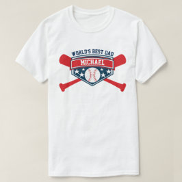 De beste honkbal softpap ter wereld t-shirt