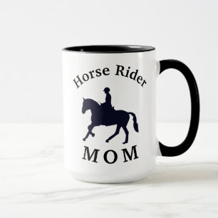 De beste 'Horse Rider MOM' ooit! Moederdag Mok