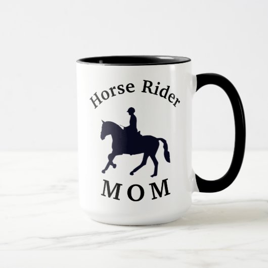 De beste 'Horse Rider MOM' ooit! Moederdag Mok (Rechts)