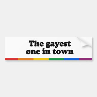 De beste in de stad bumpersticker