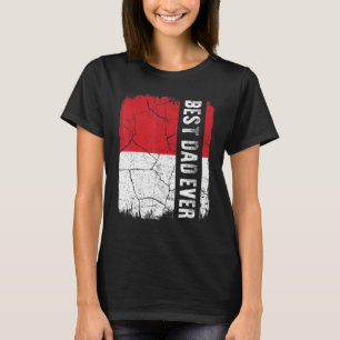 De beste Indonesische vader ooit op de Indonesisch T-shirt