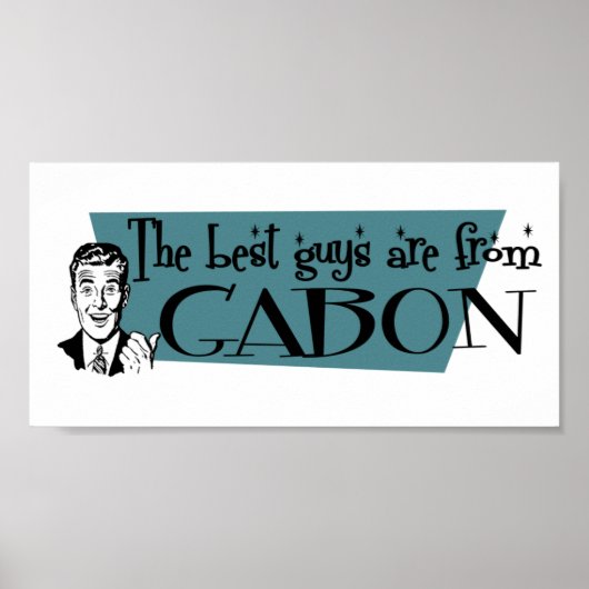 De beste jongens komen uit Gabon Poster (Voorkant)