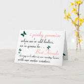 De beste Kaart van de Groeten van Vrienden (Gele Bloem)