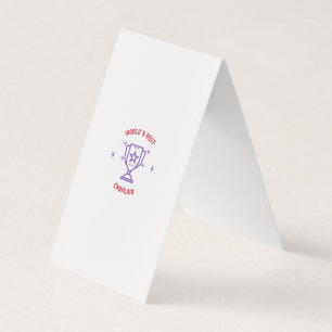 De beste kapelaan ter wereld visitekaartjes