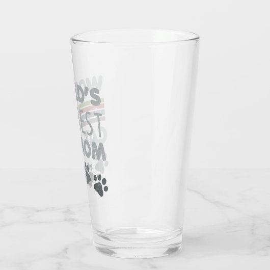 De beste kat-moeder ter wereld glas (Links)