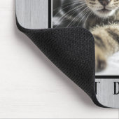 De beste kat van Rustic World schildert foto Muismat (Hoek)