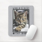 De beste kat van Rustic World schildert foto Muismat (Met muis)