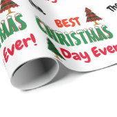 De beste kerst ooit! Bomen inpakpapier (Rol Hoek)