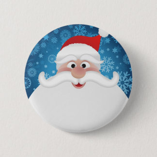 De beste kerstman ronde button 5,7 cm