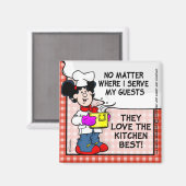 De beste keuken magneet (Voorkant / Achterkant)