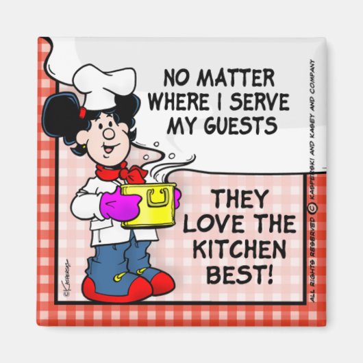 De beste keuken magneet (Voorkant)
