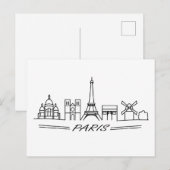 De beste kijkers van Parijs Briefkaart (Voorkant / Achterkant)