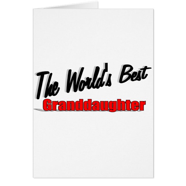 De beste kleindochter ter wereld (Voorkant)