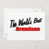 De beste kleinzoon ter wereld briefkaart (Voorkant / Achterkant)