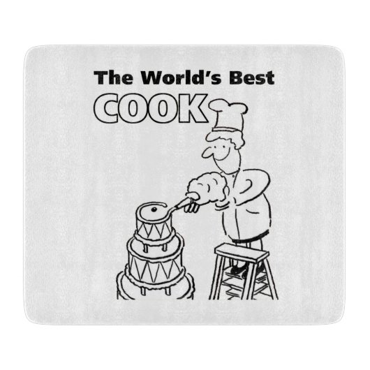 De beste kook ter wereld snijplank (Voorkant)