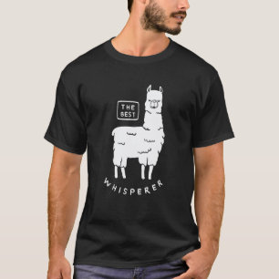 De Beste Lama Fluisteraar Cool Lama Boerderij Eige T-shirt