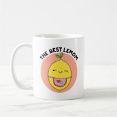 De beste Lemom Funny Lemon Pun Koffiemok (Links)
