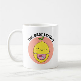 De beste Lemom Funny Lemon Pun Koffiemok