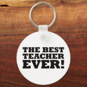 De beste leraar ooit sleutelhanger (Voorkant)