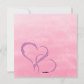 De beste leraar roze Valentijnsdag Feestdagenkaart (Achterkant)