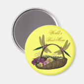 De beste Magneet van de Mand van de Bloem van de L (Voorkant / Achterkant)