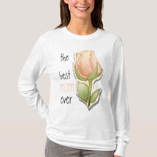 De beste mama ooit, t_shirt t-shirt (Voorkant)