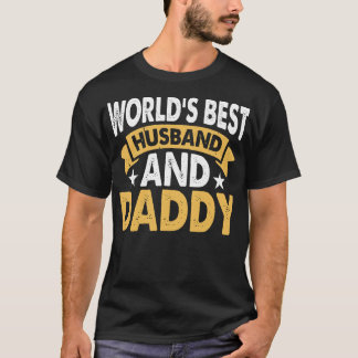 De beste man en papa van de wereld t-shirt
