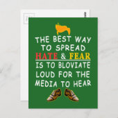 De beste manier om Hate en Funny LOLs te verspreid Briefkaart (Voorkant / Achterkant)