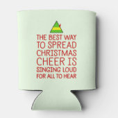 De beste manier om kerstmis te verspreiden blikjeskoeler (Achterkant)