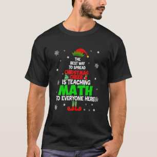 De beste manier om kerstmis te verspreiden is het t-shirt