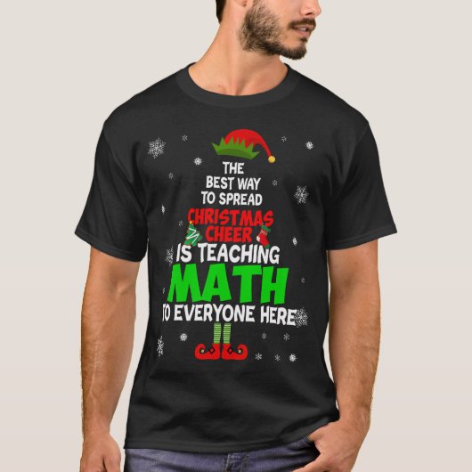De beste manier om kerstmis te verspreiden is het  t-shirt (Voorkant)