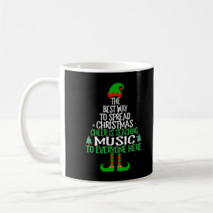 De beste manier om kerstmis uit te spreiden is muz koffiemok