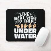 De beste manier om onderwater te spreken ASL Ameri Muismat (Met muis)
