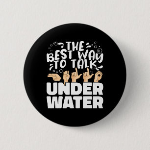 De beste manier om onderwater te spreken ASL Ameri Ronde Button 5,7 Cm