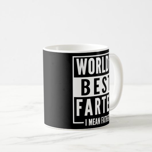 De beste Mannen boer ter wereld, bedoel ik vaders Koffiemok (Voorkant rechts)