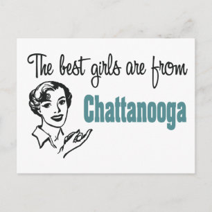 De beste meisjes komen uit Chattanooga Briefkaart