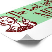 De beste meisjes komen uit Mongolië Poster (Hoek)