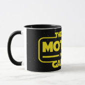 De beste moeder in de Galaxy-koffie Mok (Links)