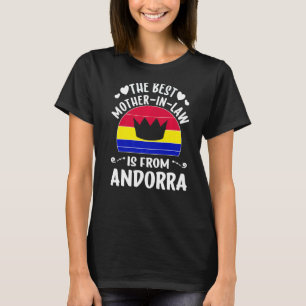 De beste moeder in de wet is Andorra-moeders. T-shirt