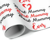 de beste moeder mama ooit cadeaupapier (Rol Hoek)