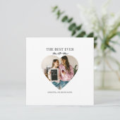 De beste moeder ooit foto hart (Staand voorkant)