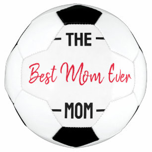 De beste moeder ooit mam aangepaste gepersonalisee voetbal