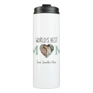 De beste moeder ter wereld - Photo Collage Gift   Thermosbeker