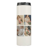 De beste moeder ter wereld - Photo Collage Gift | Thermosbeker (Achterkant)